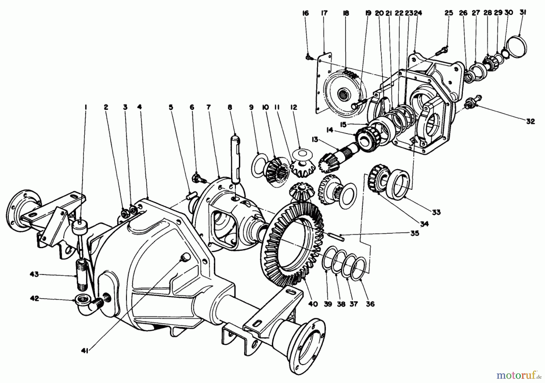 Toro Neu Mowers, Deck Assembly Only 30555 (200) - Toro 52