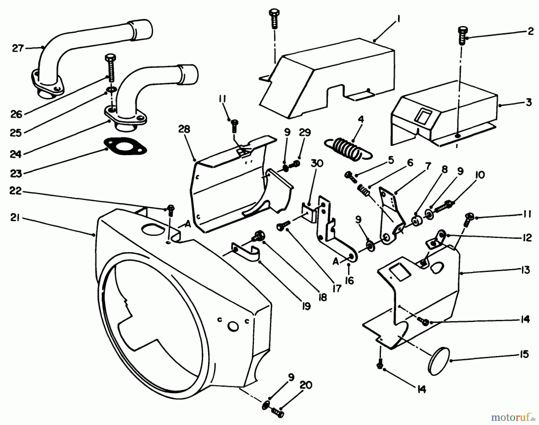 Toro Neu Mowers, Deck Assembly Only 30575 - Toro 72