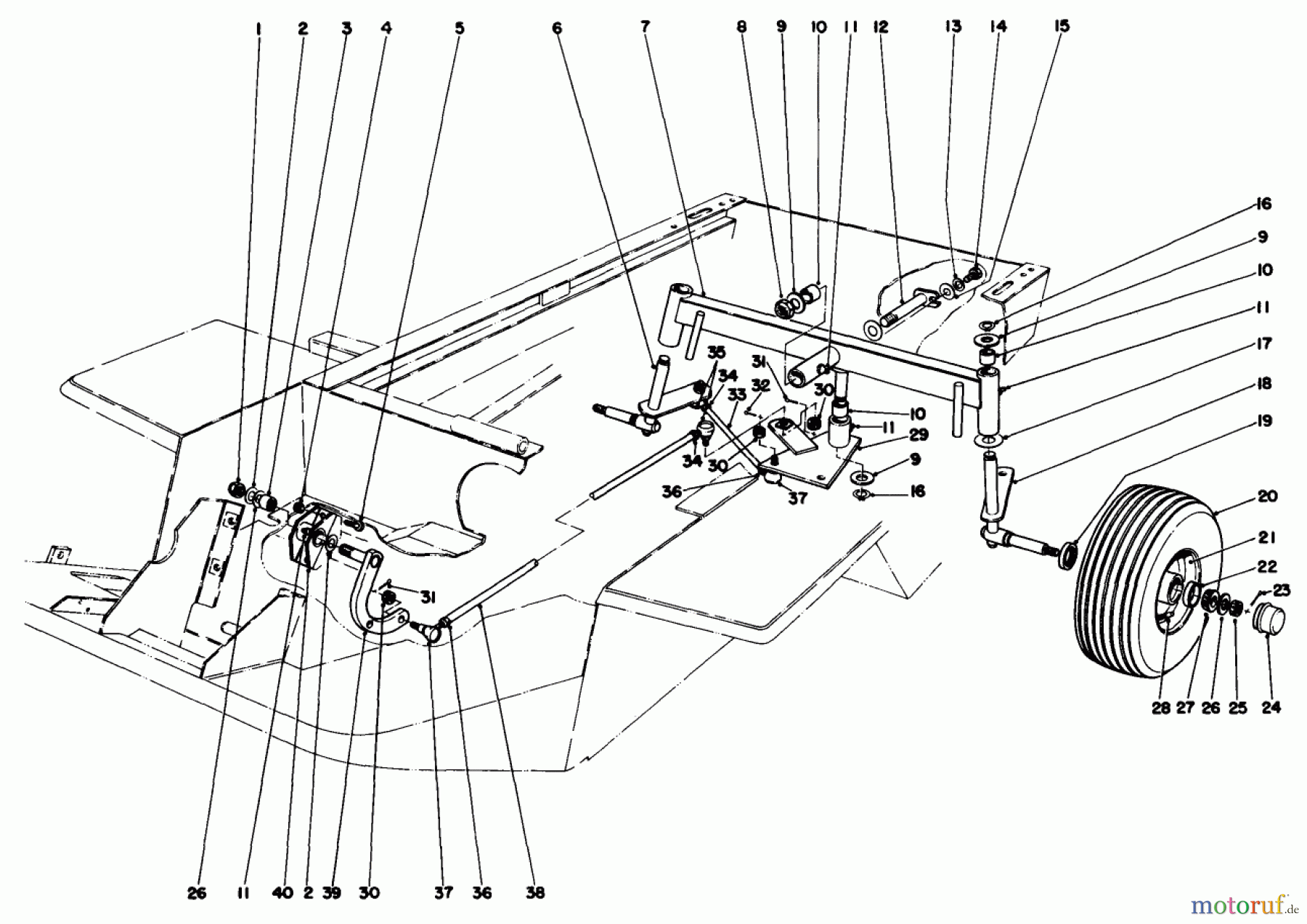 Toro Neu Mowers, Deck Assembly Only 30555 (200) - Toro 52