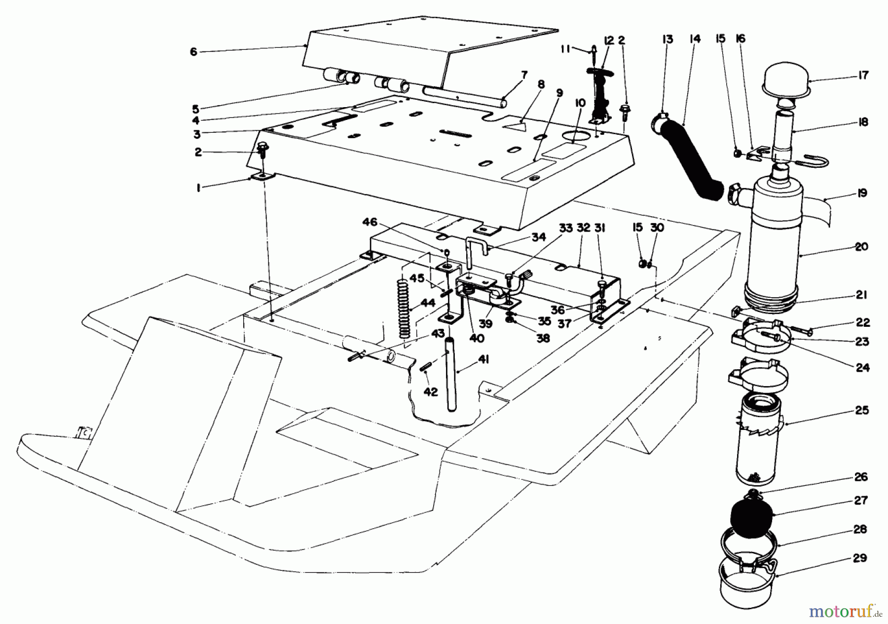 Toro Neu Mowers, Deck Assembly Only 30575 - Toro 72