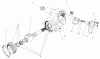 Toro 30555 (200) - 52" Side Discharge Mower, Groundsmaster 200 Series, 1989 (SN 90001-99999) Ersatzteile STEERING GEAR ASSEMBLY NO. 41-8820