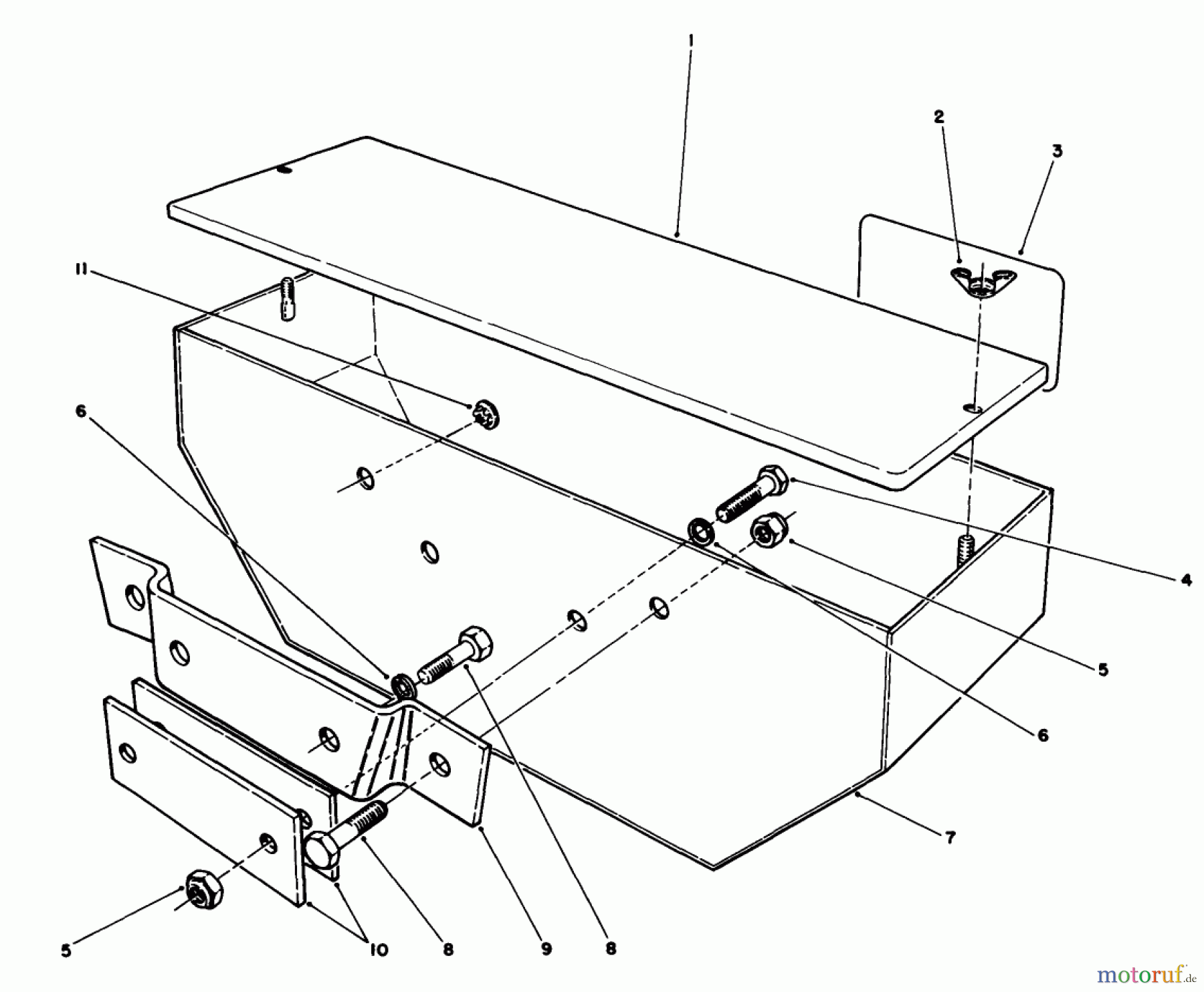 Toro Neu Mowers, Deck Assembly Only 30575 - Toro 72