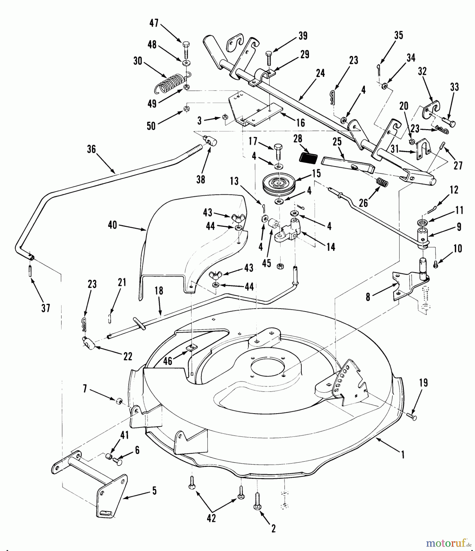  Toro Neu Mowers, Deck Assembly Only 35-37SL02 - Toro 37