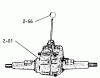 Toro 5-0602 - 36" Rear Discharge Mower, 1974 Ersatzteile 2.000 TRANSMISSION 3-SPEED (PLATE 2.1)
