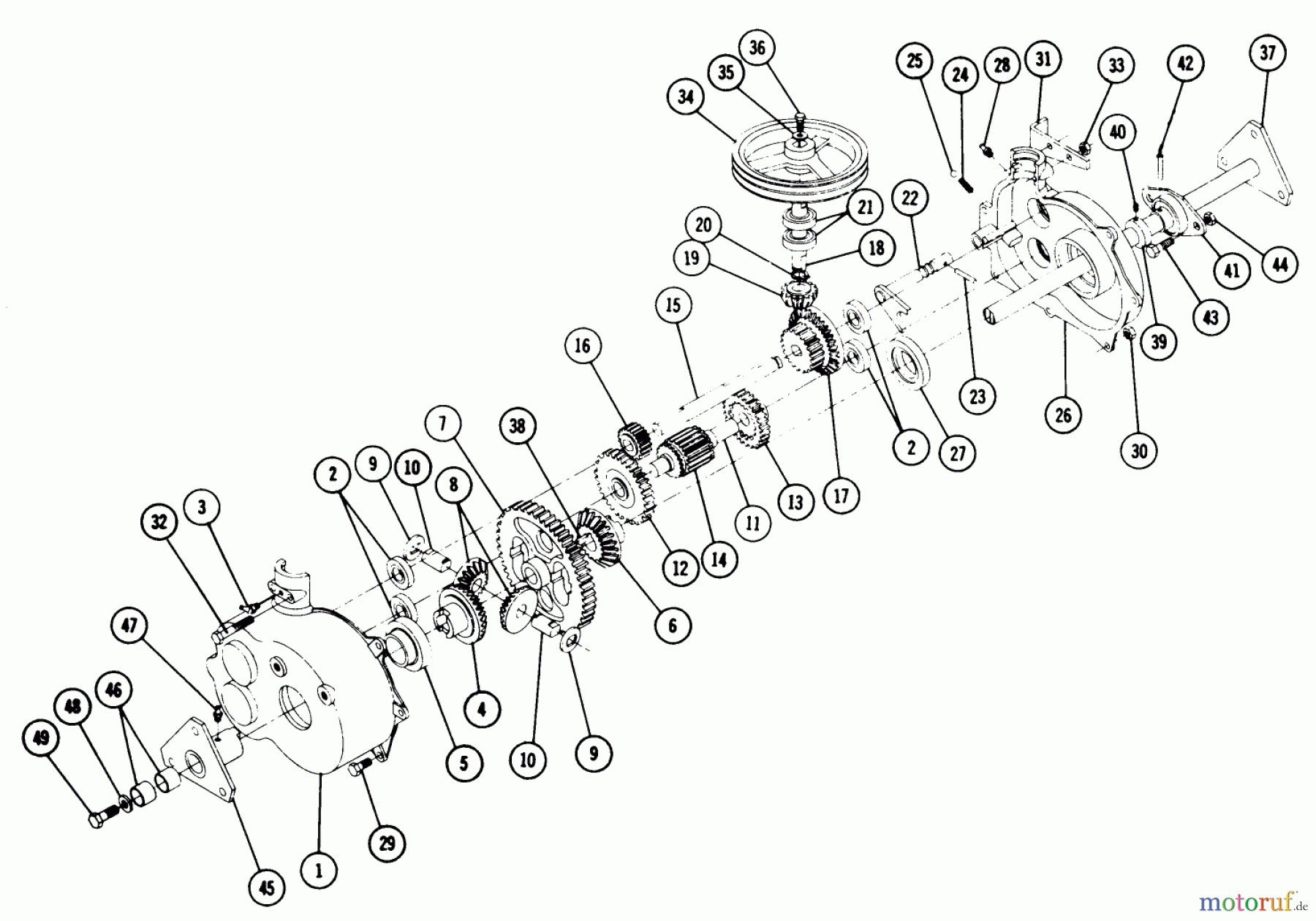  Toro Neu Mowers, Deck Assembly Only 5-0602 - Toro 36
