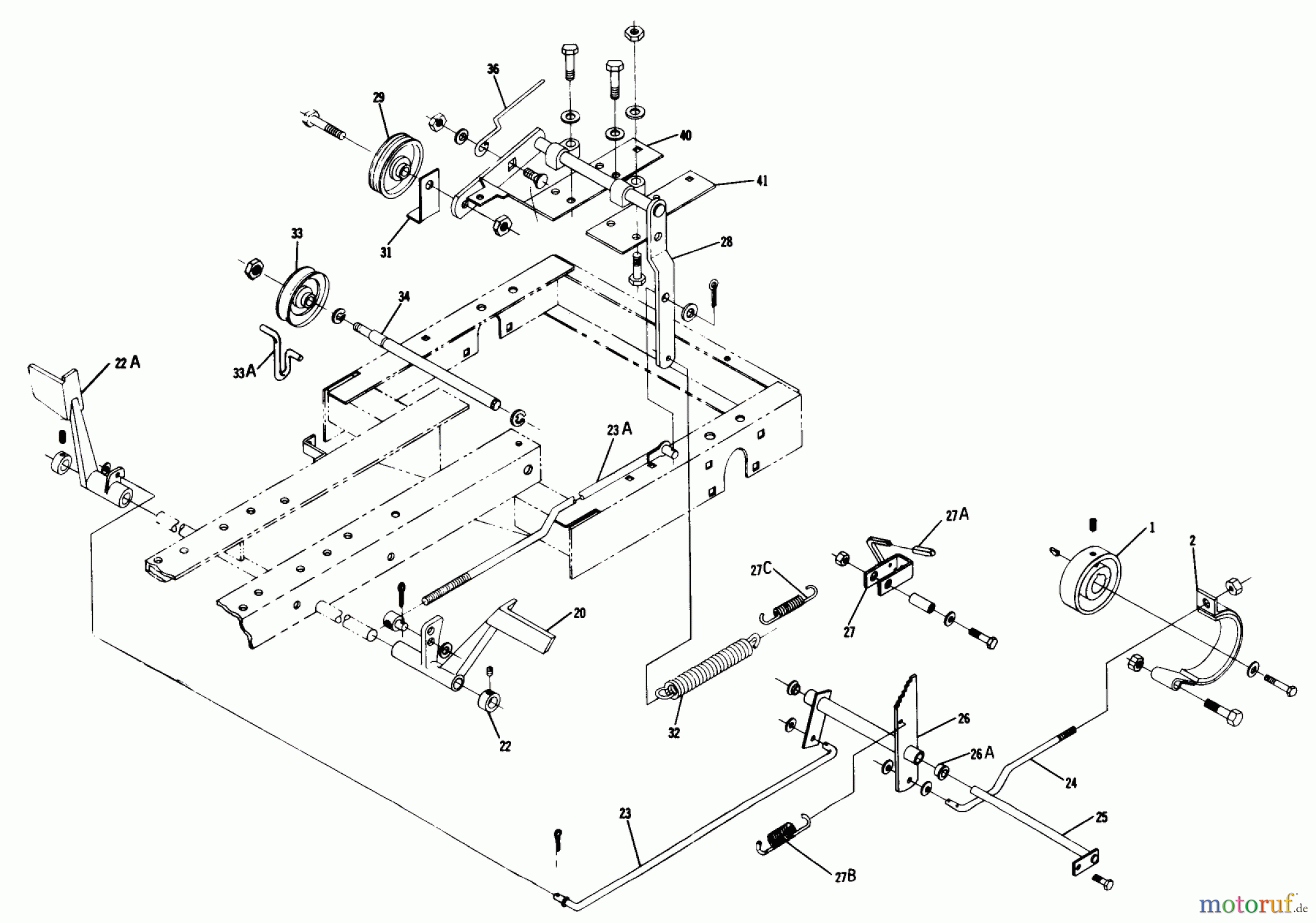 Toro Neu Mowers, Deck Assembly Only 5-0602 - Toro 36