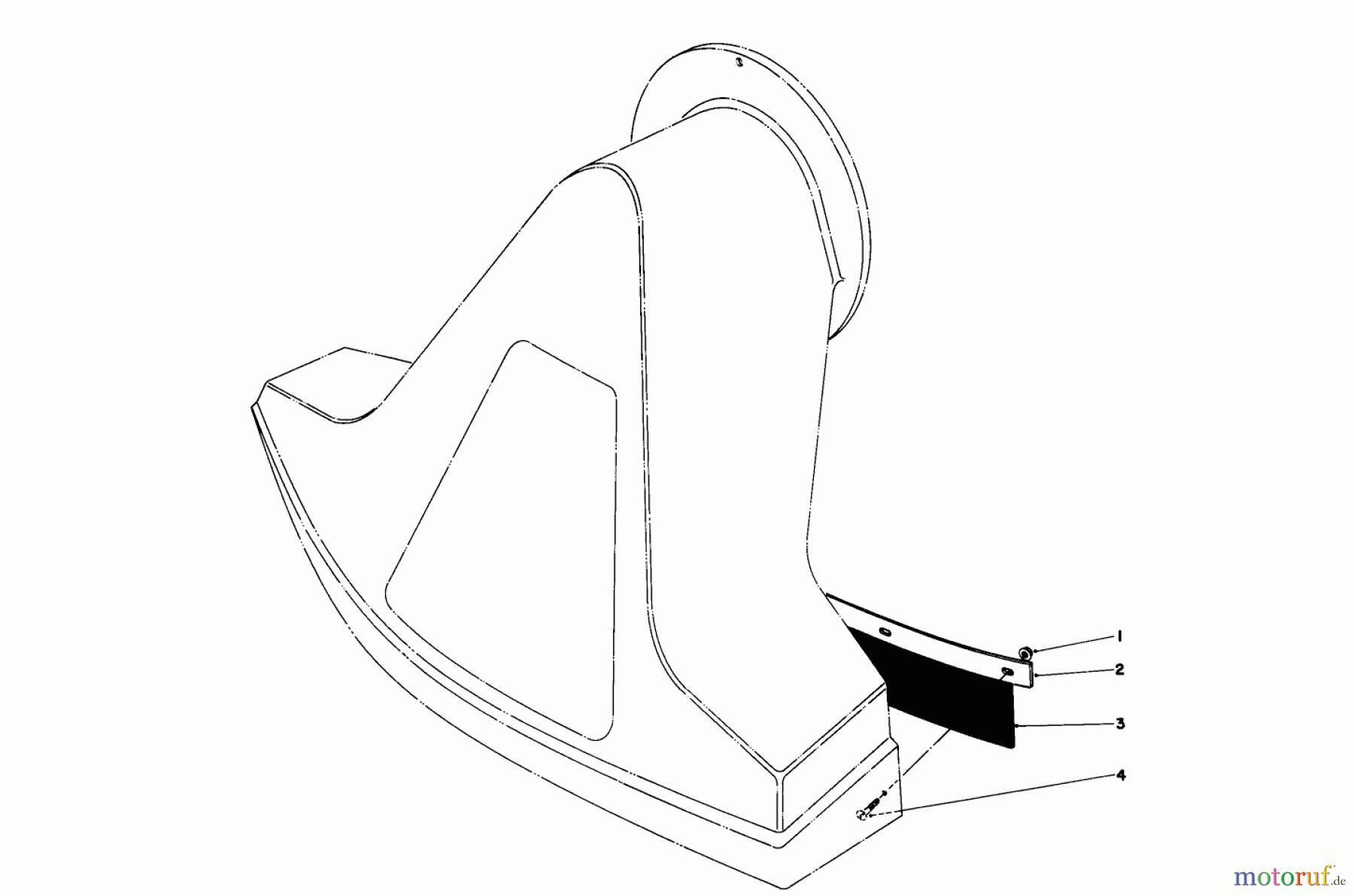 Toro Neu Accessories, Blower/Vacuum/Chipper/Shredder 59086 - Toro Flap Kit, 1973 (3000001-3999999) FLAP KIT FOR BLOWER/VACUUM