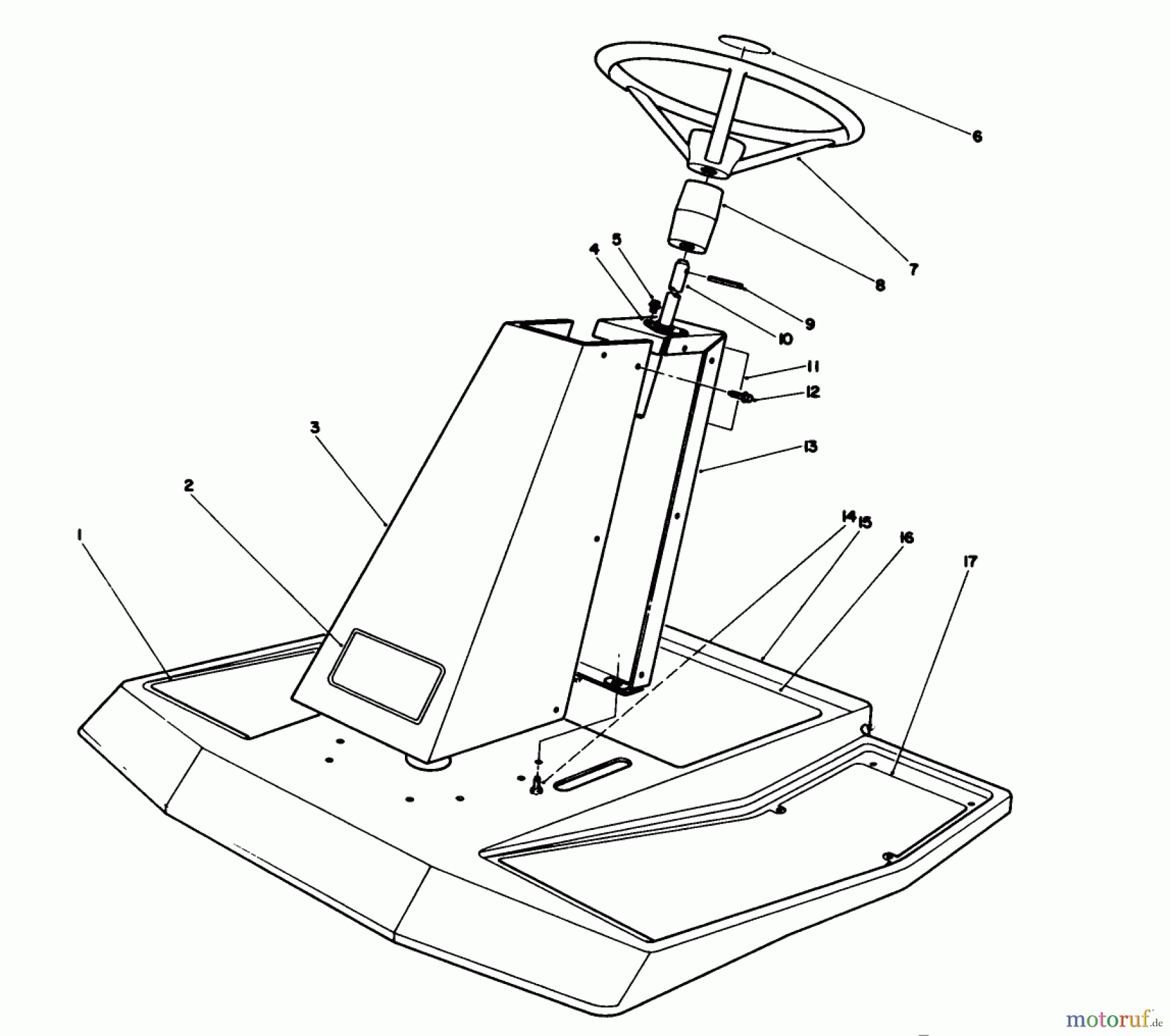  Toro Neu Mowers, Deck Assembly Only 55660 - Toro 44