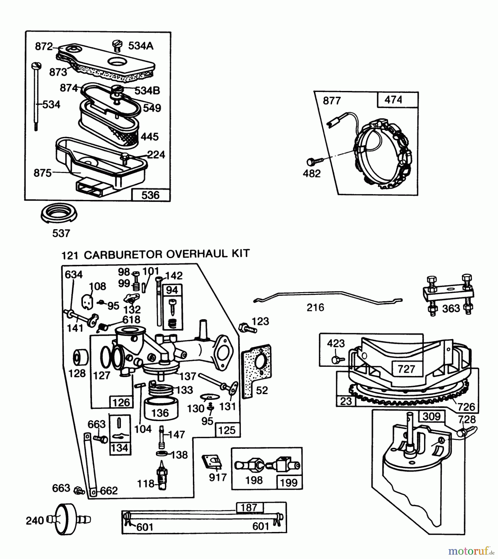 Toro Neu Mowers, Deck Assembly Only 57358 - Toro 44