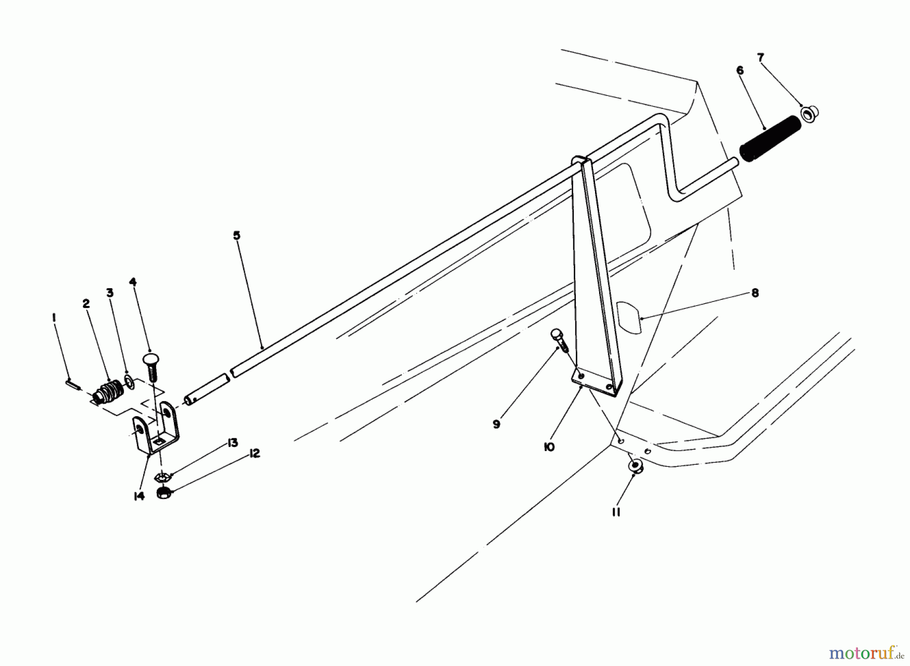Toro Neu Mowers, Deck Assembly Only 57358 - Toro 44