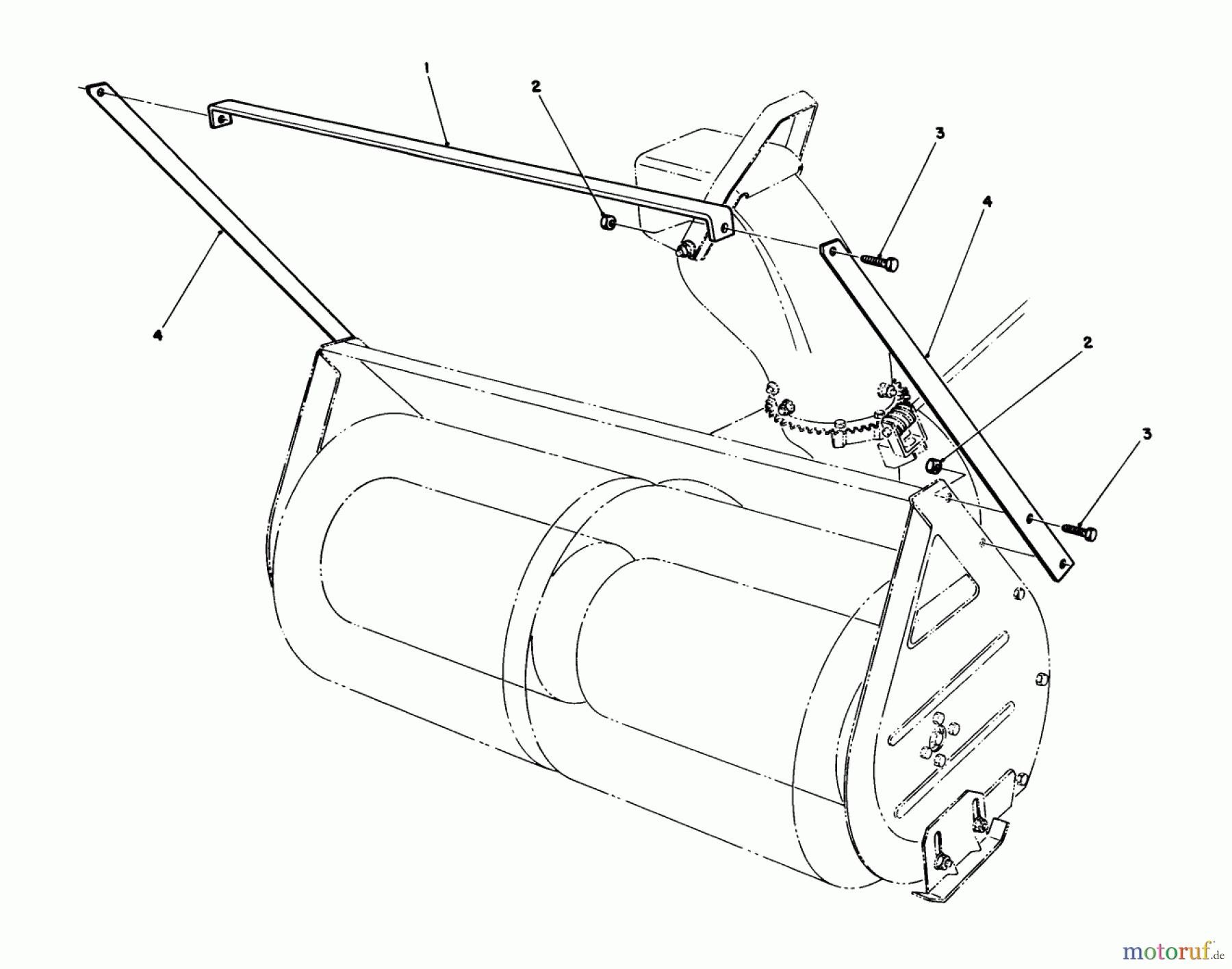 Toro Neu Mowers, Deck Assembly Only 57358 - Toro 44