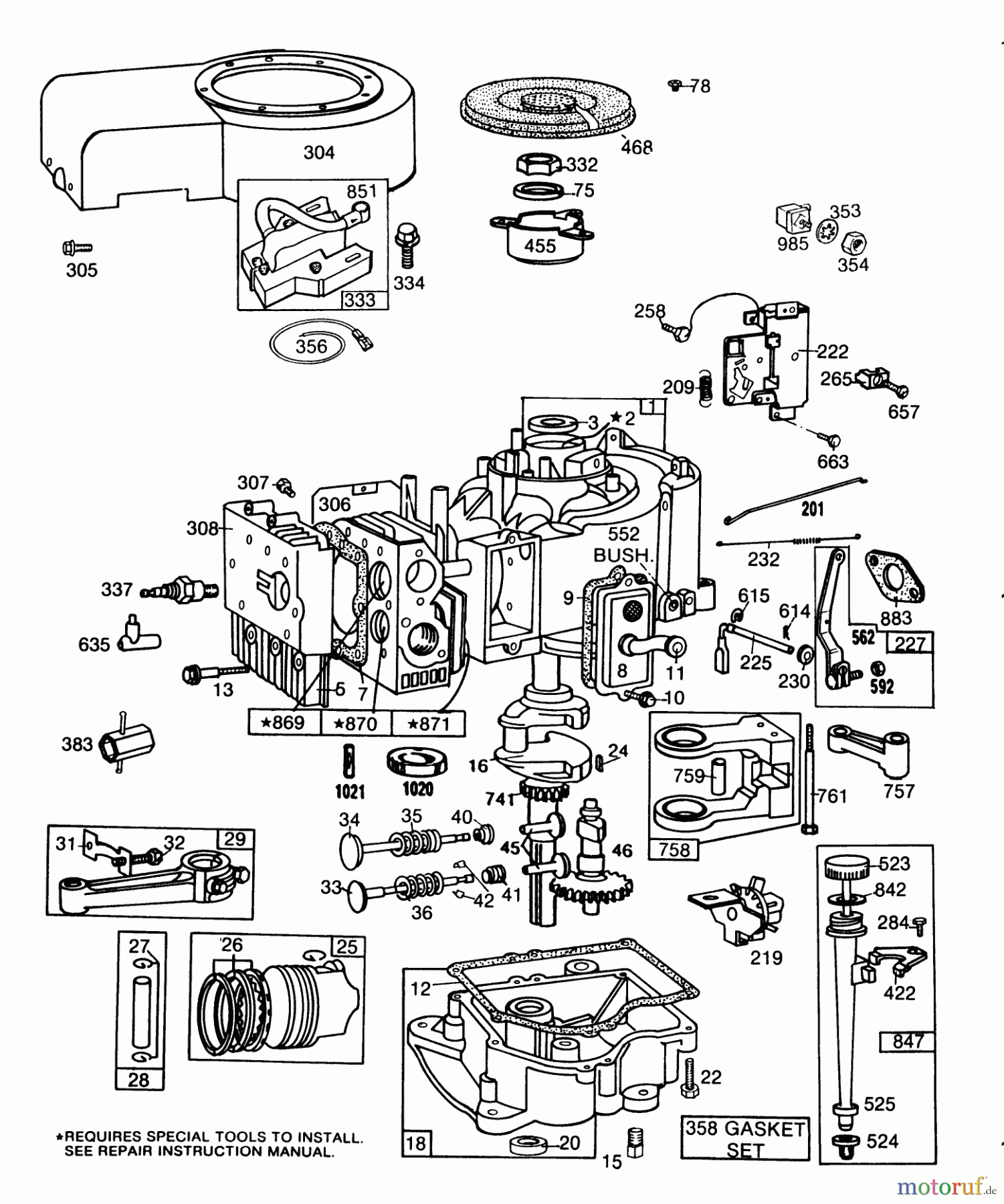 Toro Neu Mowers, Deck Assembly Only 57358 - Toro 44