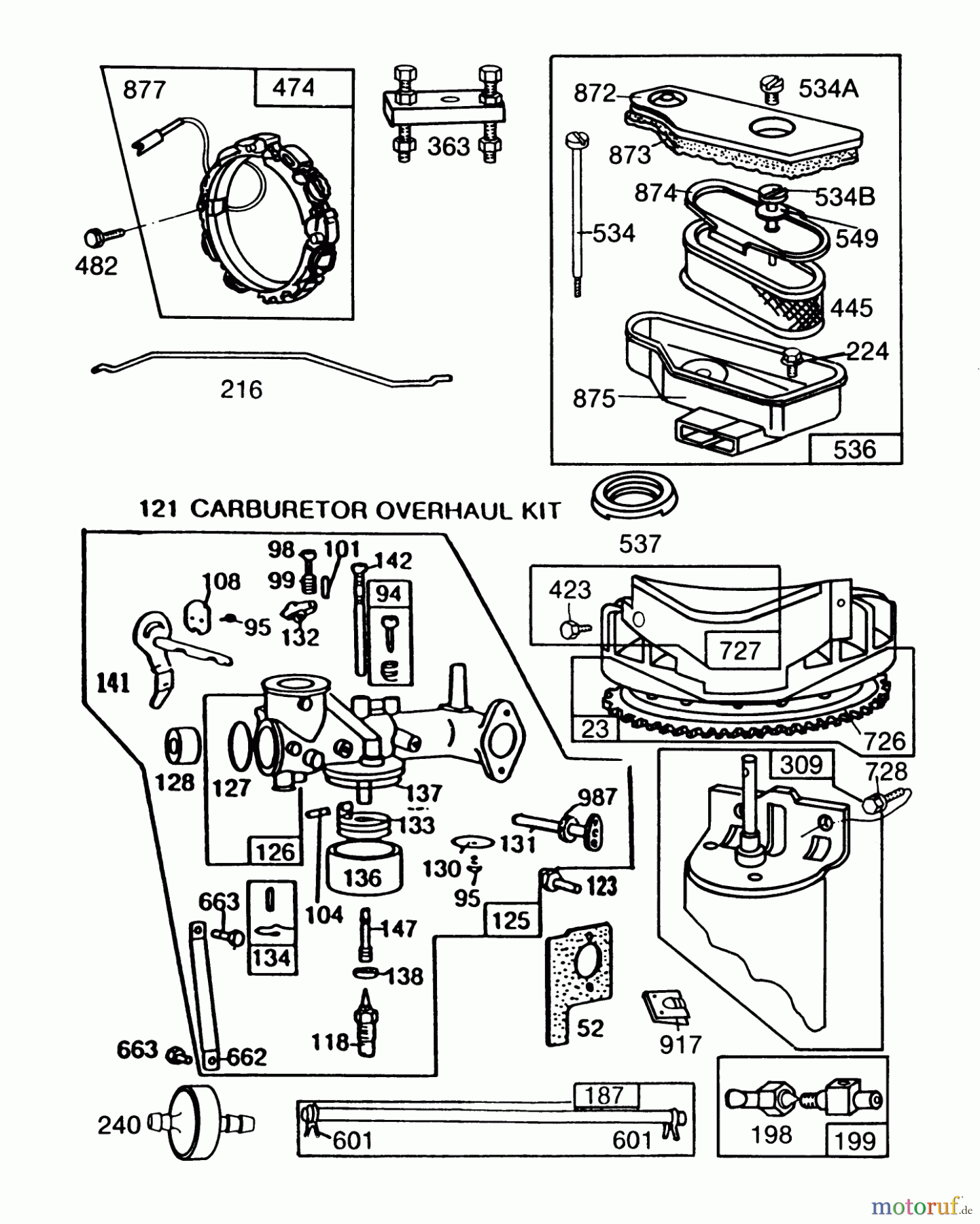 Toro Neu Mowers, Deck Assembly Only 57358 - Toro 44