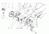 Toro 57358 - 44" Side Discharge Mower, 1987 (7000001-7999999) Ersatzteile FRONT AXLE ASSEMBLY