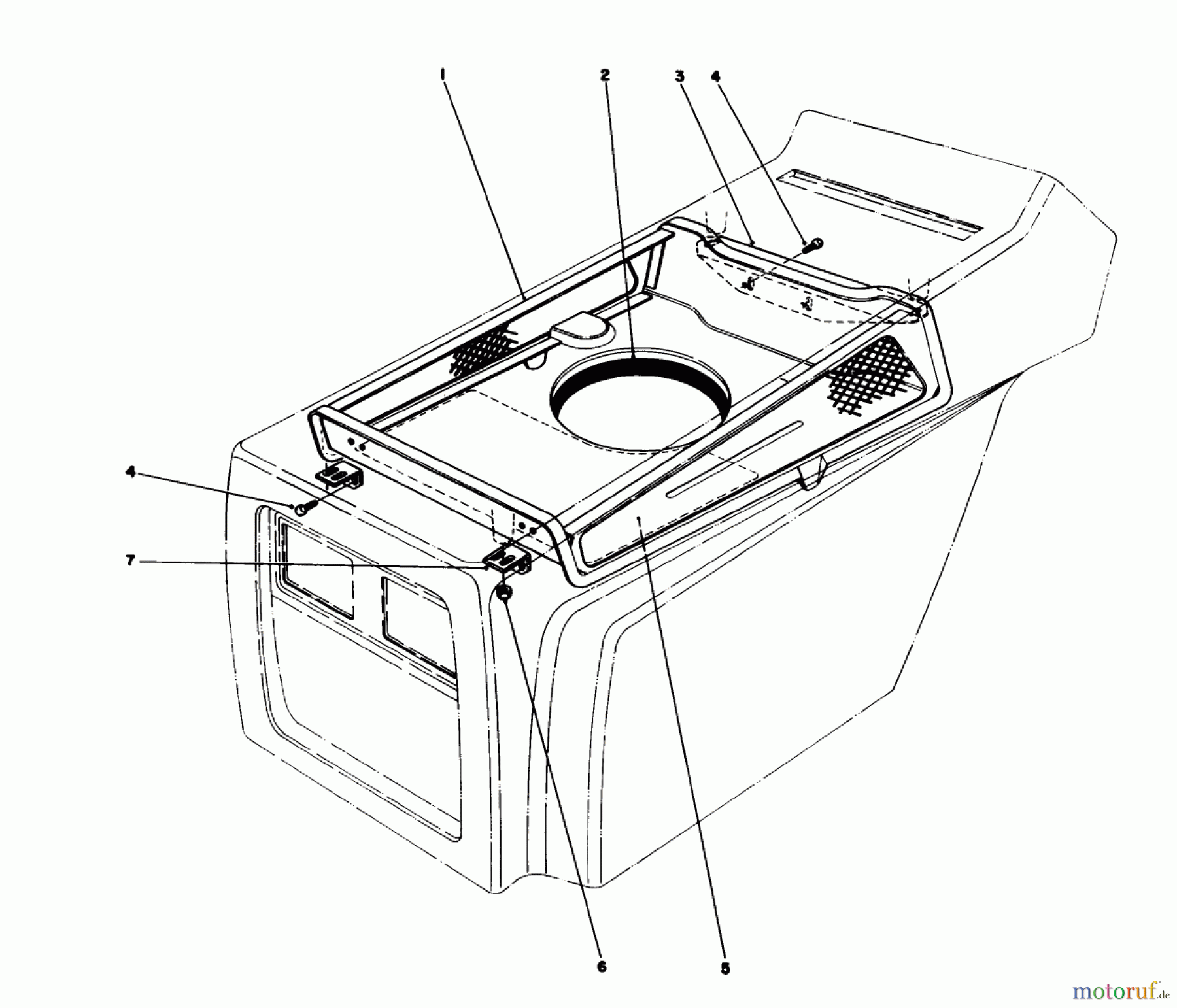 Toro Neu Mowers, Deck Assembly Only 57358 - Toro 44