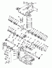 Toro 57358 - 44" Side Discharge Mower, 1987 (7000001-7999999) Ersatzteile PEERLESS TRANSAXLE MODEL NO. 801F