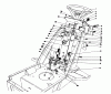 Toro 57358 - 44" Side Discharge Mower, 1987 (7000001-7999999) Ersatzteile STEERING WHEEL & DASH ASSEMBLY