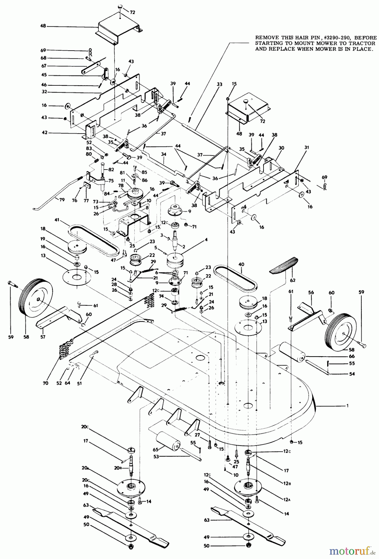 Toro Neu Mowers, Deck Assembly Only 59004 - Toro 42