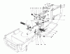 Toro 59147 - 38" Side Discharge Mower, for Model 59365 Tractor, 1986 (6000001-6999999) Ersatzteile BRAKE & CLUTCH PEDAL ASSEMBLY