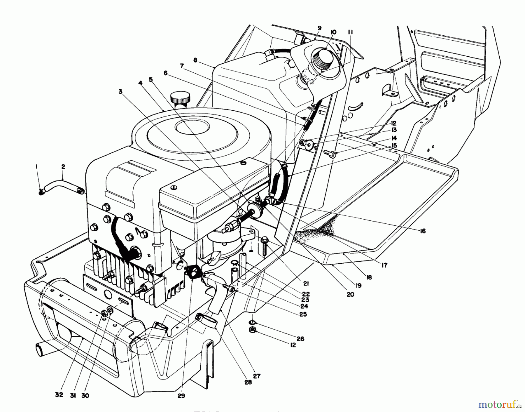 Toro Neu Mowers, Deck Assembly Only 59147 - Toro 38