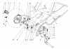 Toro 59147 - 38" Side Discharge Mower, for Model 59365 Tractor, 1986 (6000001-6999999) Ersatzteile FRONT AXLE ASSEMBLY