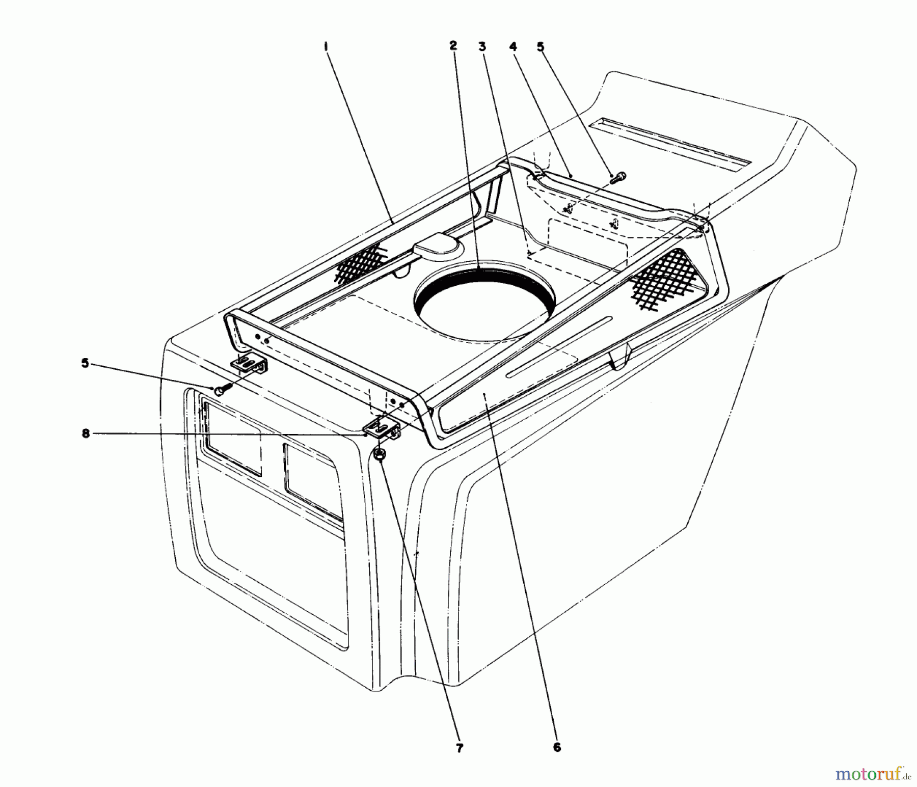 Toro Neu Mowers, Deck Assembly Only 59147 - Toro 38