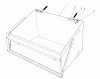 Toro 59147 - 38" Side Discharge Mower, for Model 59365 Tractor, 1986 (6000001-6999999) Ersatzteile LEAF BAG MODEL 59123 (FOR USE ON TWIN BAGGER GRASS CATCHER)(OPTIONAL)