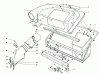 Toro 59147 - 38" Side Discharge Mower, for Model 59365 Tractor, 1986 (6000001-6999999) Ersatzteile TWIN BAGGER GRASS CATCHER MODEL NO. 59122 (OPTIONAL)