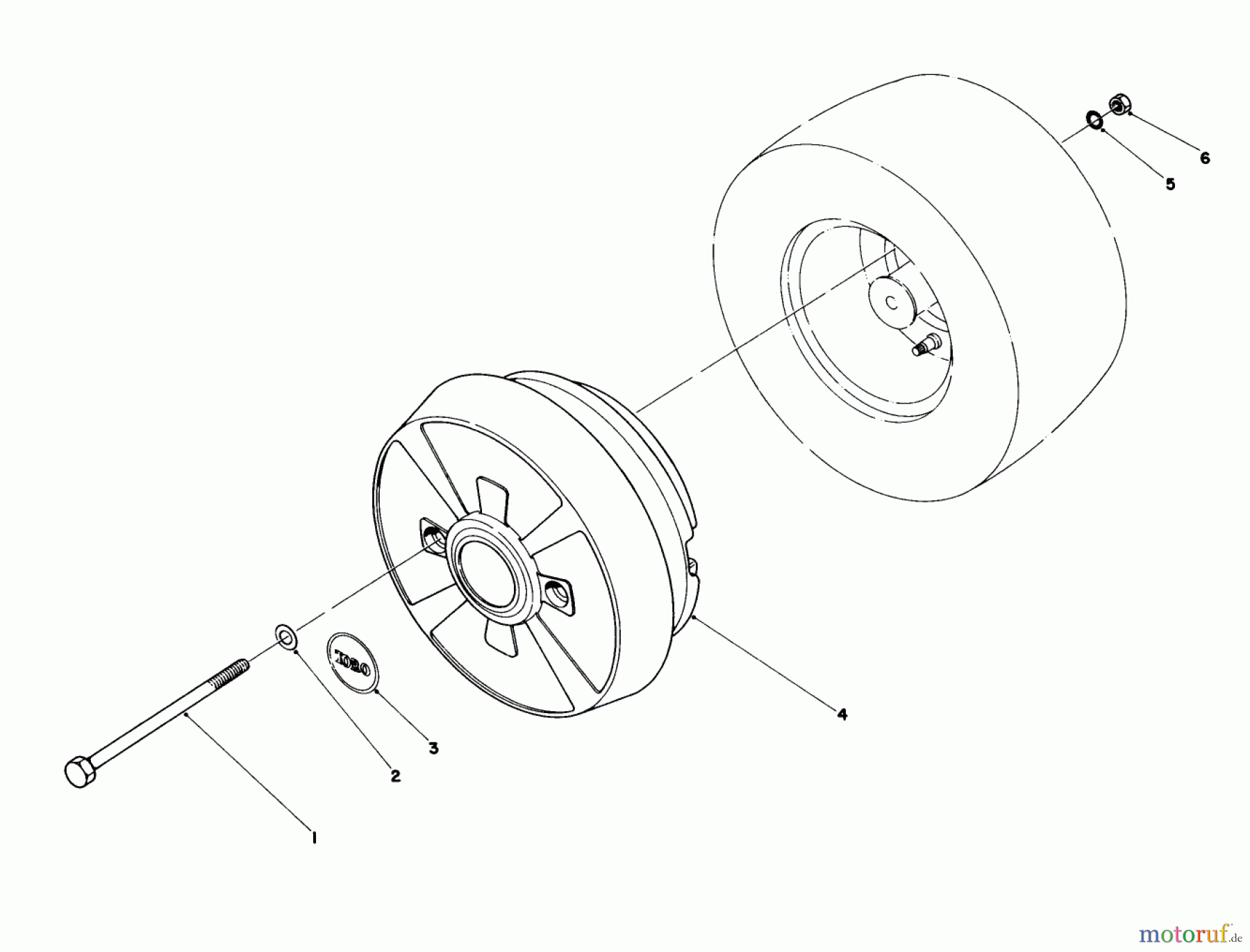 Toro Neu Mowers, Deck Assembly Only 59147 - Toro 38