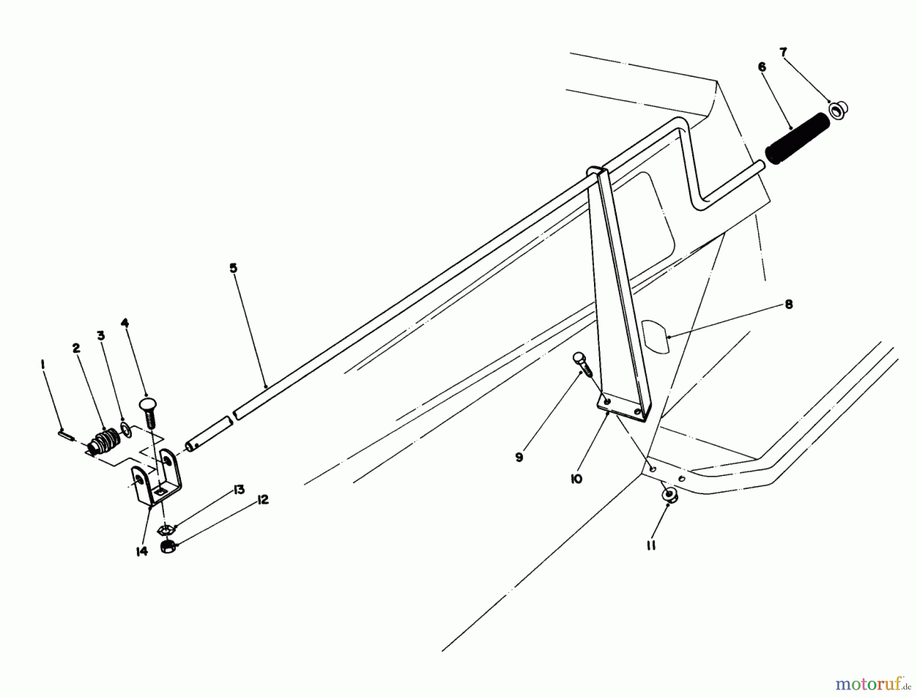Toro Neu Mowers, Deck Assembly Only 59147 - Toro 38
