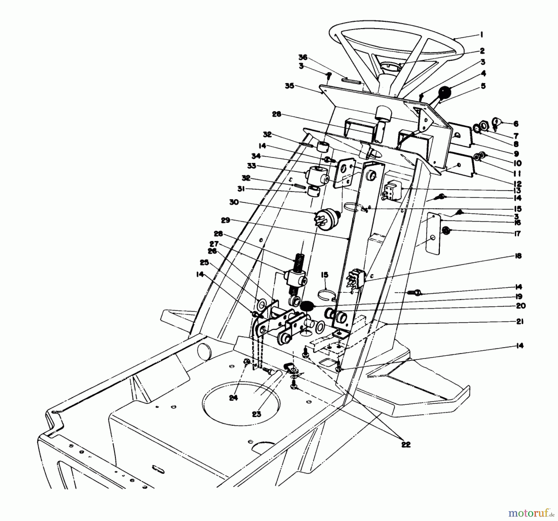  Toro Neu Mowers, Deck Assembly Only 59147 - Toro 38