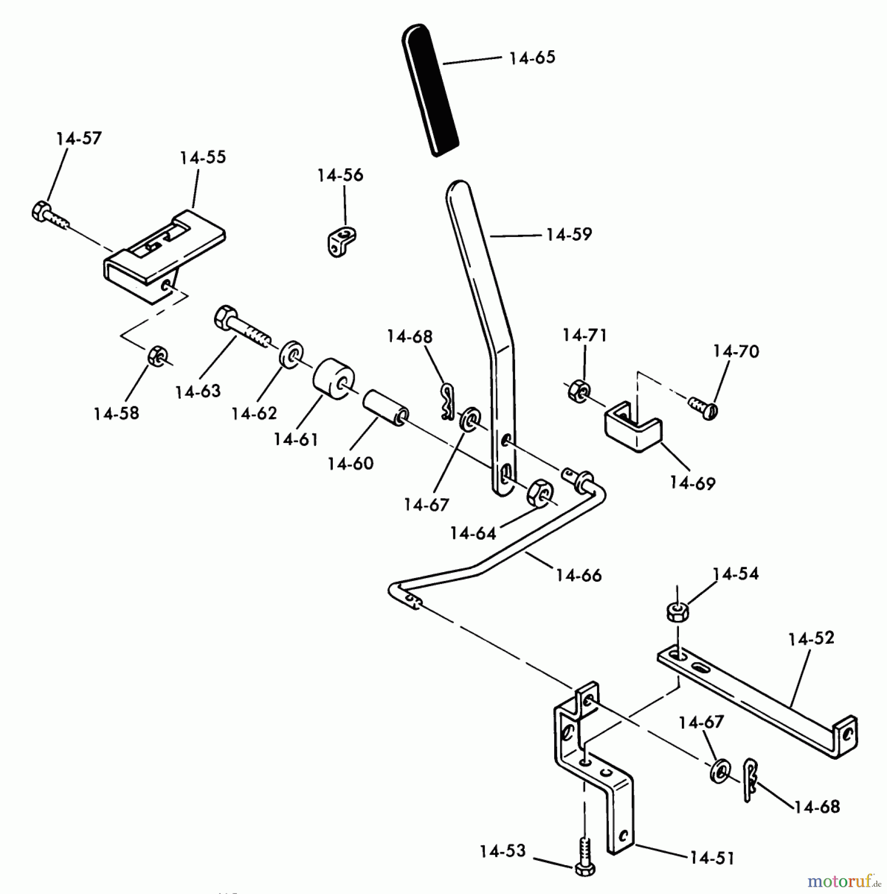Toro Neu Mowers, Deck Assembly Only 65-36XS02 - Toro 36