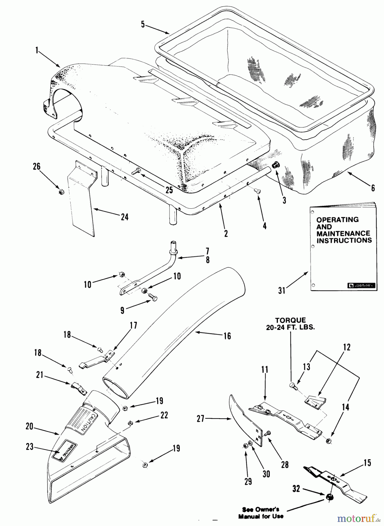 Toro Neu Accessories, Mower 07-06CL02 - Toro 32