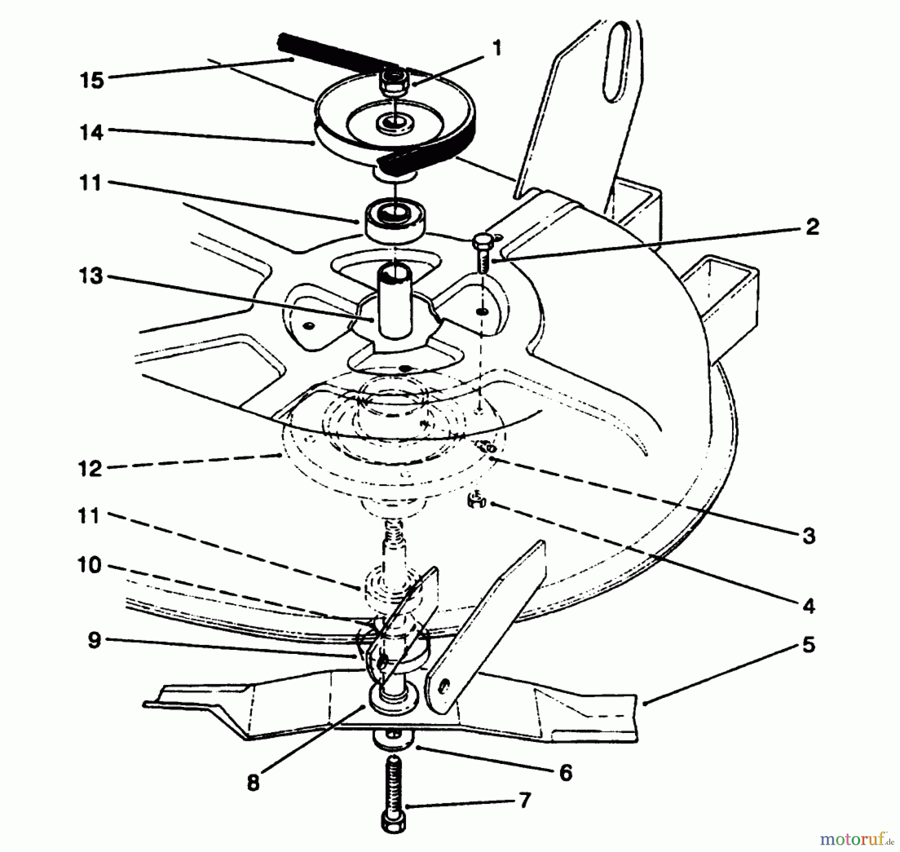  Toro Neu Mowers, Deck Assembly Only 78215 - Toro 38