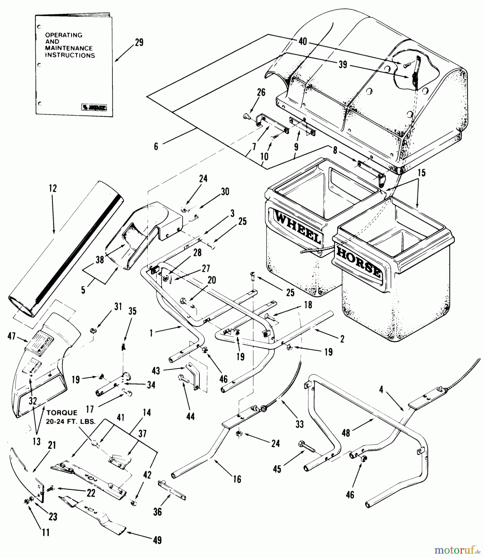 Toro Neu Accessories, Mower 07-06BA01 - Toro 32