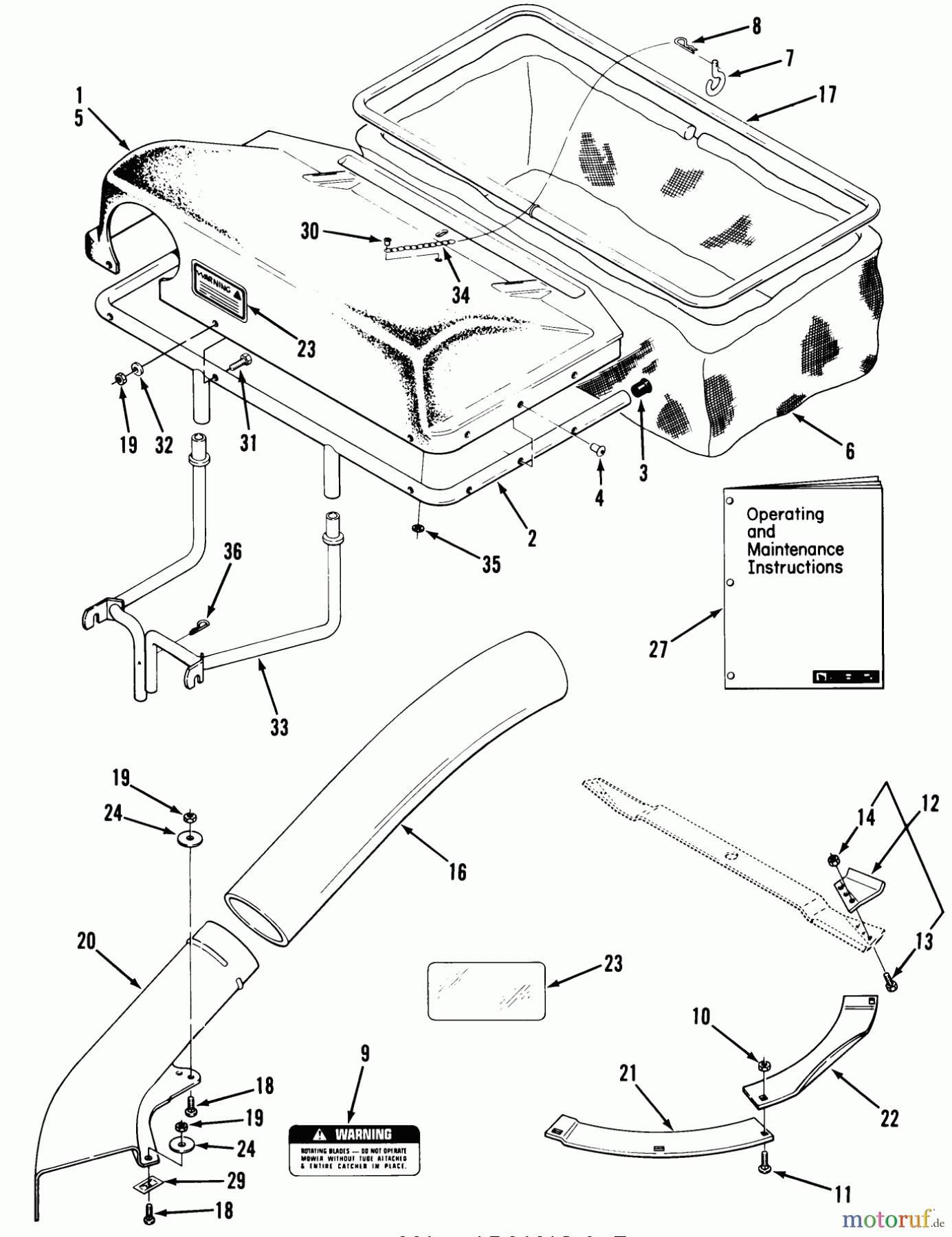 Toro Neu Accessories, Mower 37-06BA02 - Toro 30