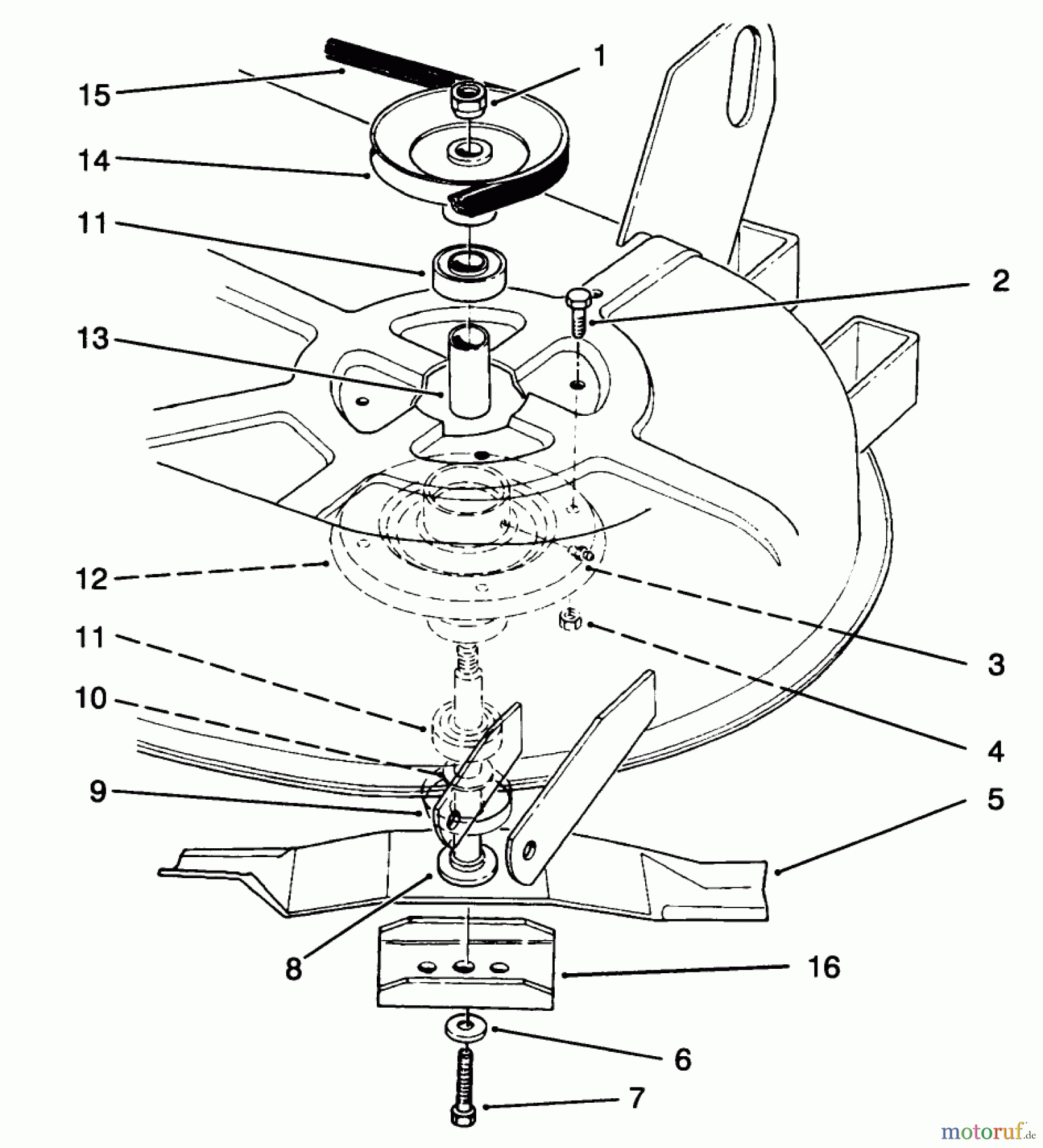 Toro Neu Mowers, Deck Assembly Only 78225 - Toro 38