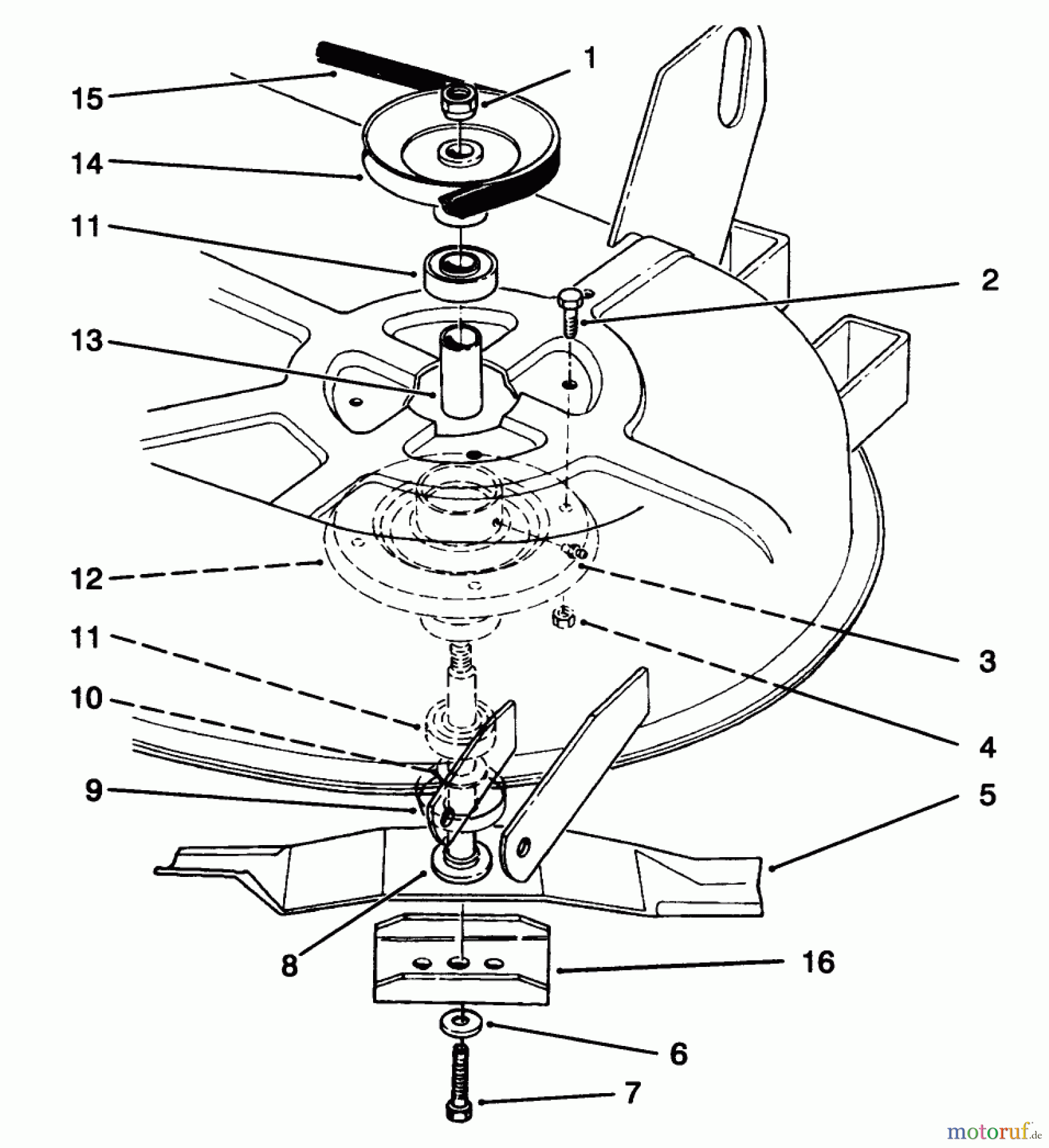 Toro Neu Mowers, Deck Assembly Only 78225 - Toro 38
