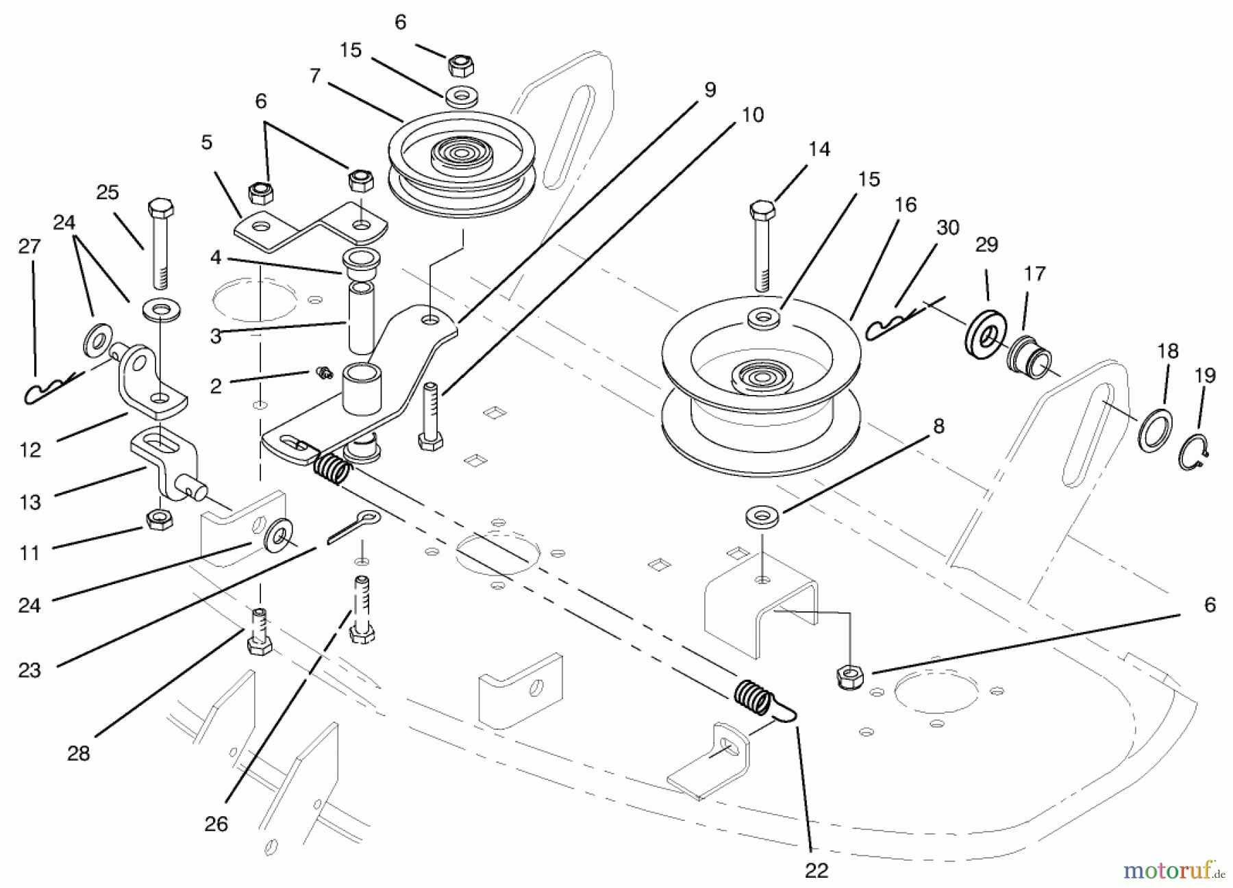 Toro Neu Mowers, Deck Assembly Only 78231 - Toro 42