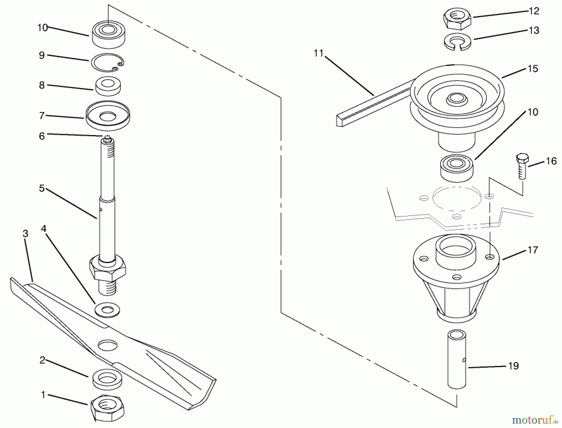 Toro Neu Mowers, Deck Assembly Only 78231 - Toro 42