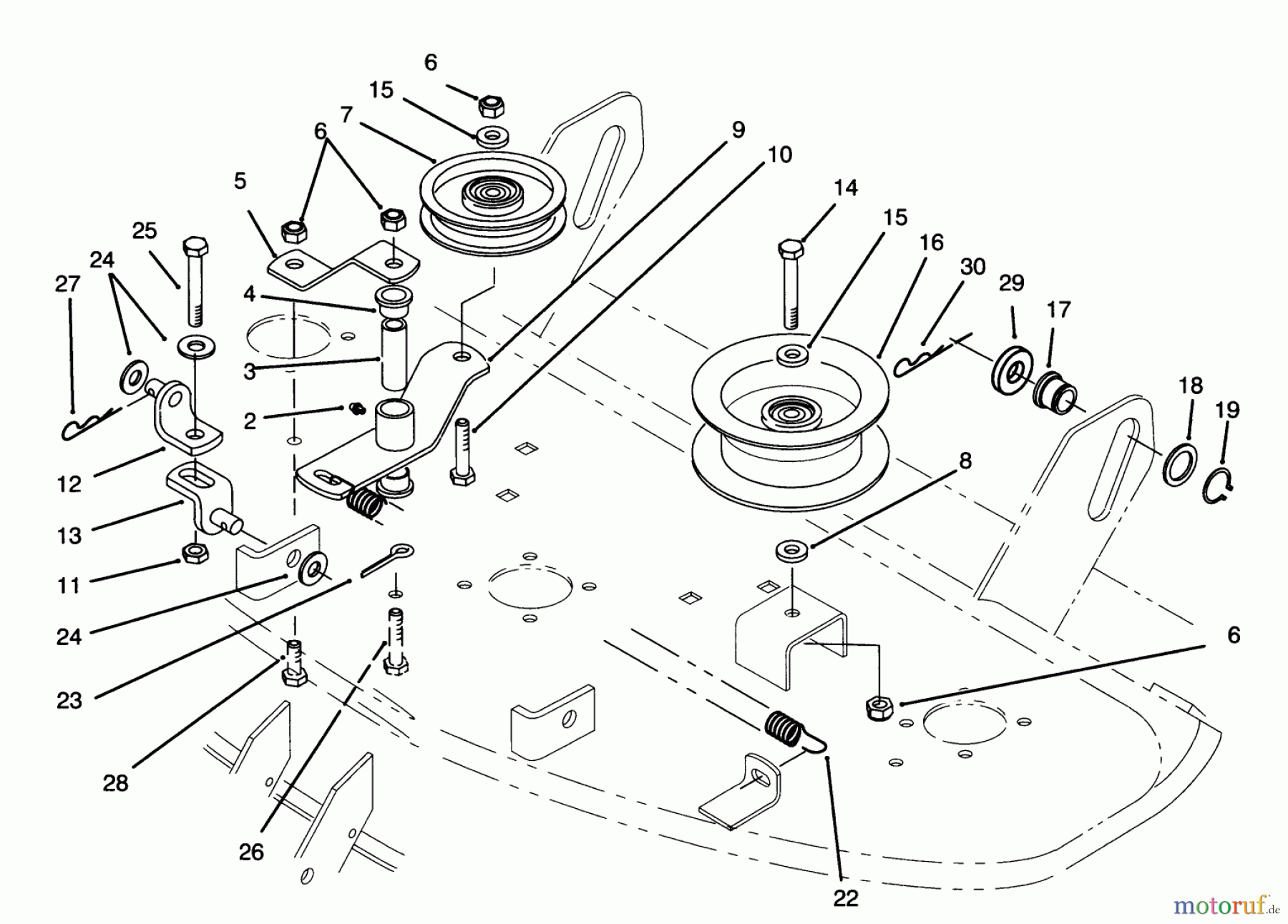 Toro Neu Mowers, Deck Assembly Only 78231 - Toro 42