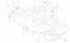 Toro 78252 - 52" Side Discharge Mower, 260 Series Yard Tractors, 1997 (7900001-7999999) Ersatzteile DECALS AND BAFFLES