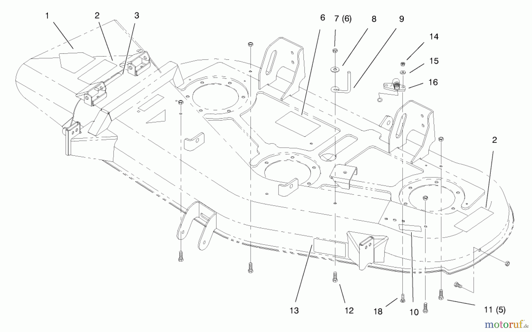  Toro Neu Mowers, Deck Assembly Only 78252 - Toro 52