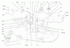 Toro 78252 - 52" Side Discharge Mower, 260 Series Yard Tractors, 1997 (7900001-7999999) Ersatzteile DRIVE AND BELT COVERS