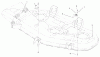 Toro 78253 - 52" Side Discharge Mower, 260 Series Lawn and Garden Tractors, 2000 (200000001-200999999) Ersatzteile DECK ASSEMBLY NO. 94-9793