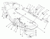 Toro 78268 - 48" Side Discharge Mower, 260 Series Yard Tractors, 1997 (7900001-7999999) Ersatzteile SUSPENSION ASSEMBLY