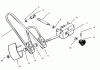 Toro 78305 - 36" Rear Discharge Mower, 1993 (3900001-3999999) Ersatzteile DECK DRIVE BELT ATTACHMENT