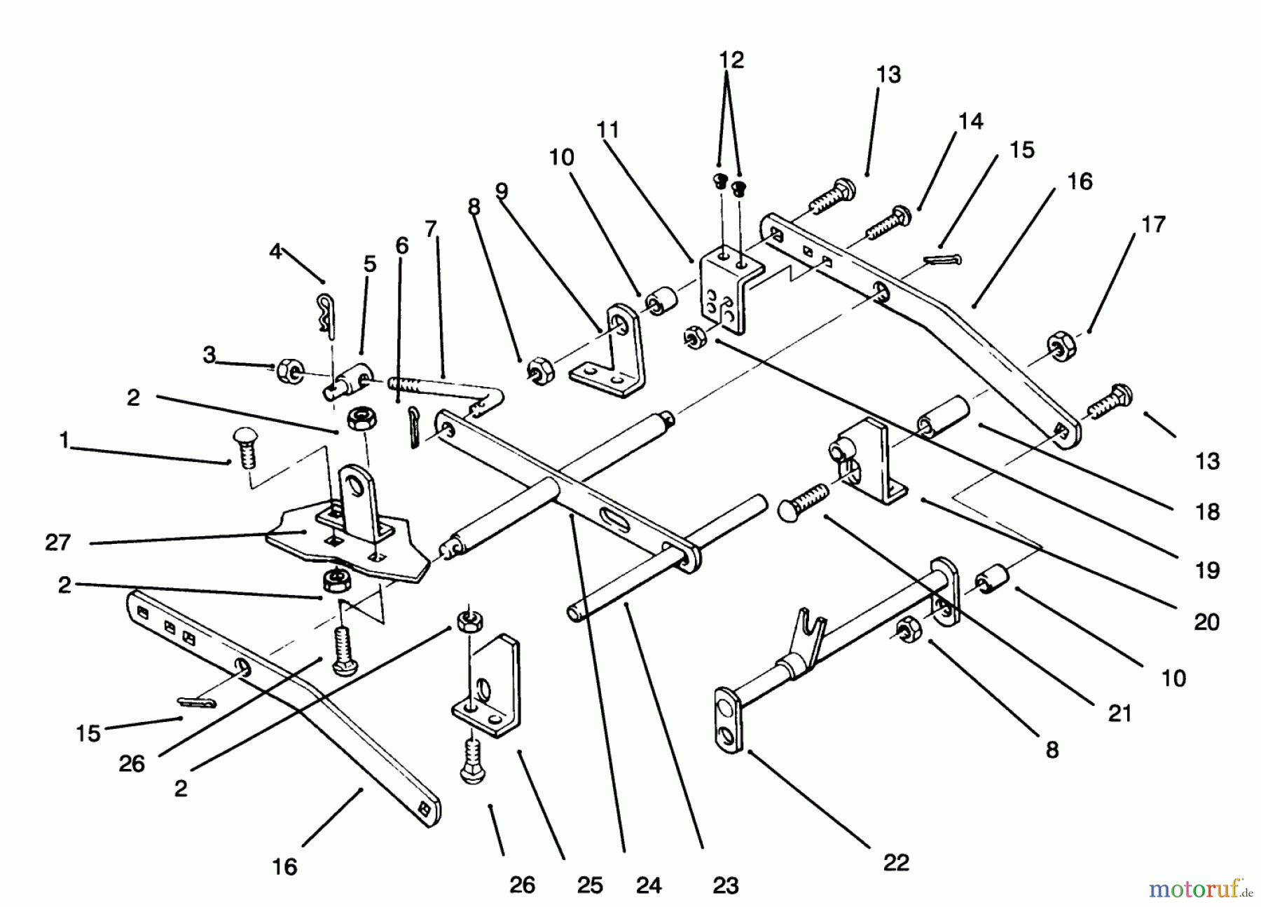 Toro Neu Mowers, Deck Assembly Only 78305 - Toro 36