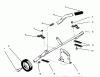 Toro 78305 - 36" Rear Discharge Mower, 1993 (3900001-3999999) Ersatzteile HEIGHT OF CUT ADJUSTMENT LEVER