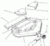 Toro 78305 - 36" Rear Discharge Mower, 1994 (4900001-4999999) Ersatzteile DECK, BELT COVERS AND DEFLECTOR